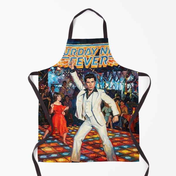 Item preview, Night Fever: John Travolta Disco King Impasto Tribute designed and sold by Art's Diner.