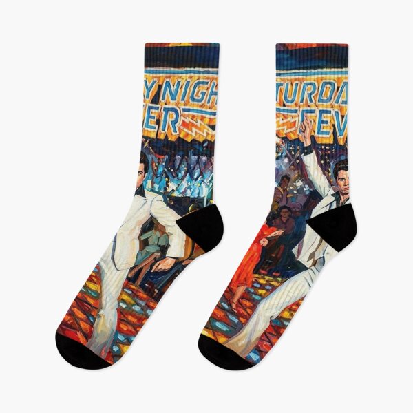 Item preview, Night Fever: John Travolta Disco King Impasto Tribute designed and sold by Art's Diner.