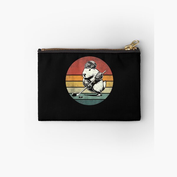 Item preview, Retro Capybara Playing Hockey Vintage Capybara Hockey Player designed and sold by Boutkimaewab.