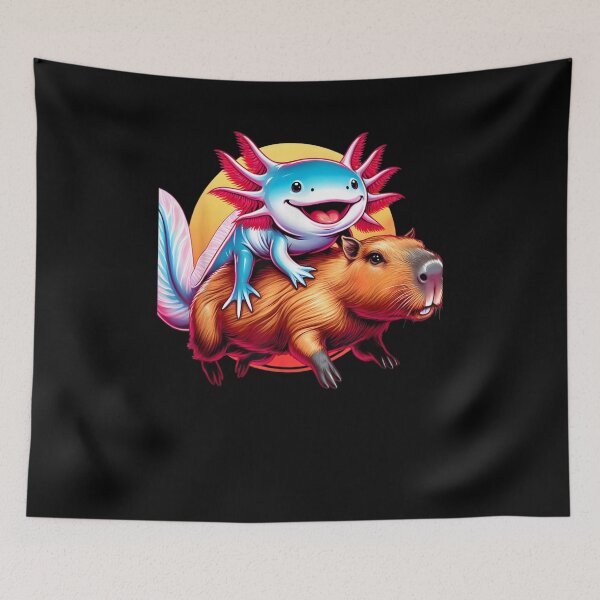 Item preview, Funny Capybara Graphic Men Women Kids Boys Axolotl Lover designed and sold by Boutkimaewab.