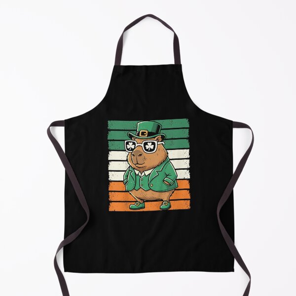 Item preview, Retro Capybara St Patty's Shamrock Funny St Patrick's Day designed and sold by Boutkimaewab.