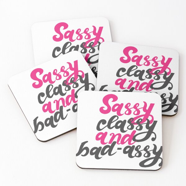 Item preview, Sassy Classy and Bad Assy – Bold, Confident Attitude Design Gift designed and sold by Winetastic-Art.
