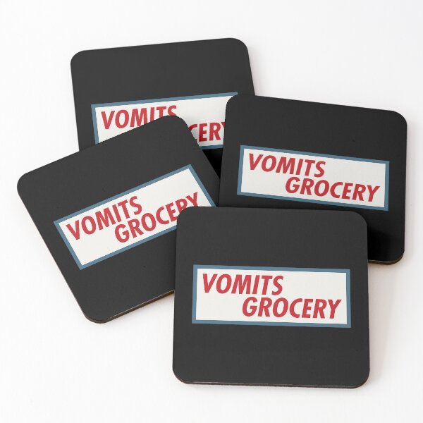 Item preview, Vomits Grocery designed and sold by The Common Tee.