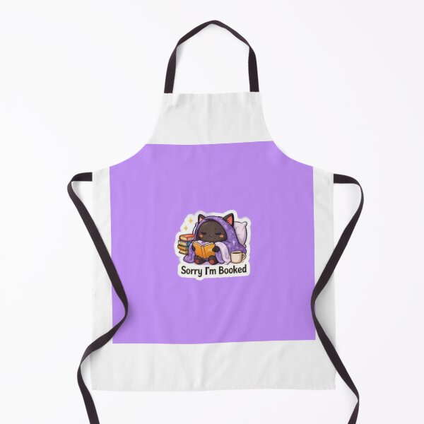Item preview, Sorry I’m Booked Cat  designed and sold by trippinimages.