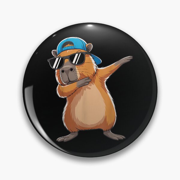Item preview, Cute Dabbing Capybara Animal Boys Men Toddler Kids designed and sold by Boutkimaewab.