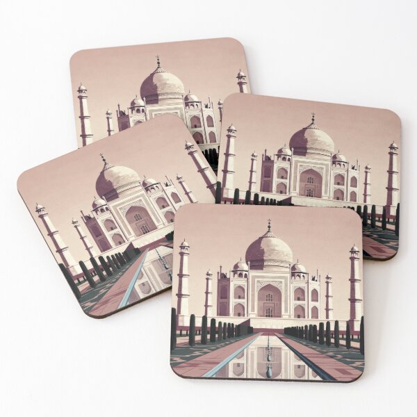Item preview, Taj Mahal India Vintage Travel Wall Art designed and sold by Atlas Poster Co..