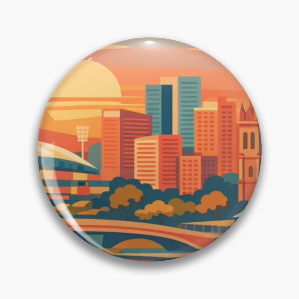 Item preview, Adelaide Travel Illustration designed and sold by MatthewHeights.