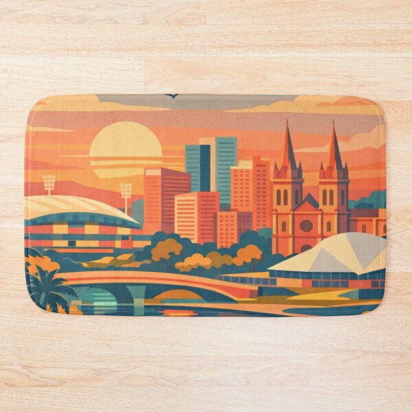 Item preview, Adelaide Travel Illustration designed and sold by MatthewHeights.