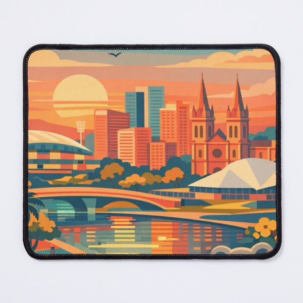 Item preview, Adelaide Travel Illustration designed and sold by MatthewHeights.