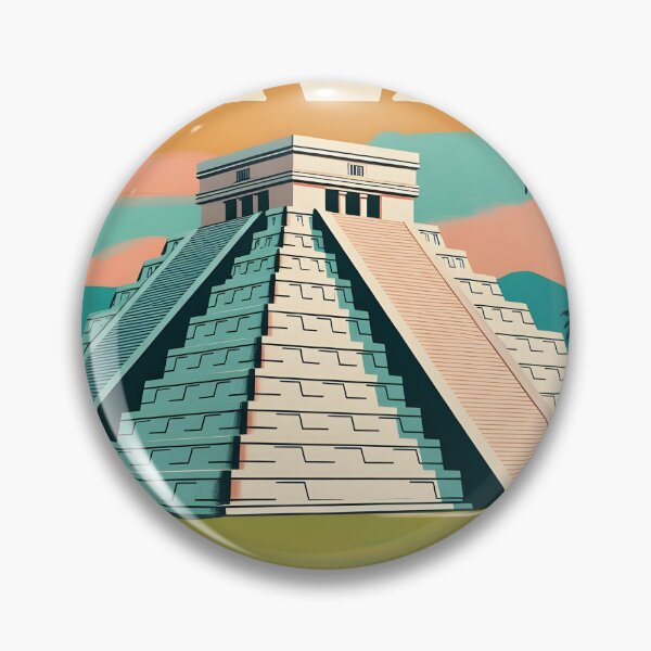 Item preview, Chichen Itza Mexico Vintage Travel Wall Art designed and sold by Atlas Poster Co..
