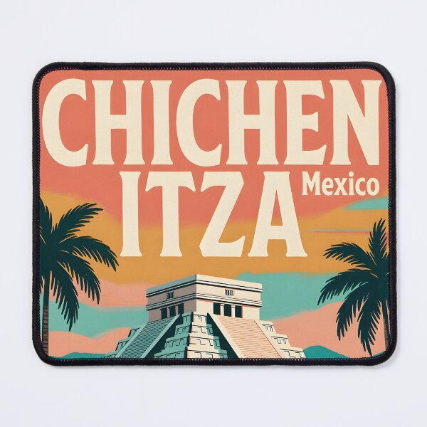 Item preview, Chichen Itza Mexico Vintage Travel Wall Art designed and sold by Atlas Poster Co..