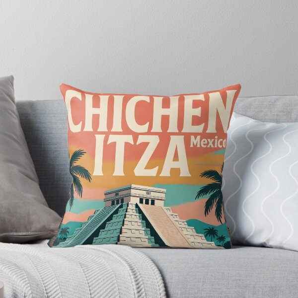 Item preview, Chichen Itza Mexico Vintage Travel Wall Art designed and sold by Atlas Poster Co..