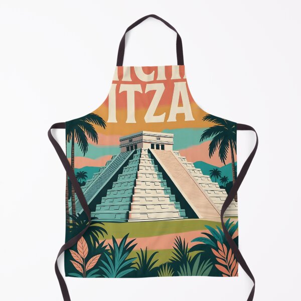 Item preview, Chichen Itza Mexico Vintage Travel Wall Art designed and sold by Atlas Poster Co..