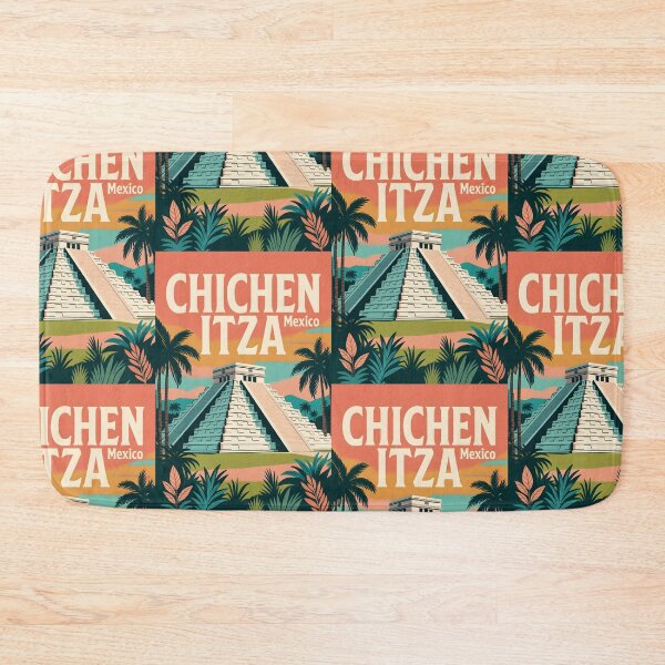 Item preview, Chichen Itza Mexico Vintage Travel Wall Art designed and sold by Atlas Poster Co..