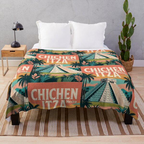 Item preview, Chichen Itza Mexico Vintage Travel Wall Art designed and sold by Atlas Poster Co..