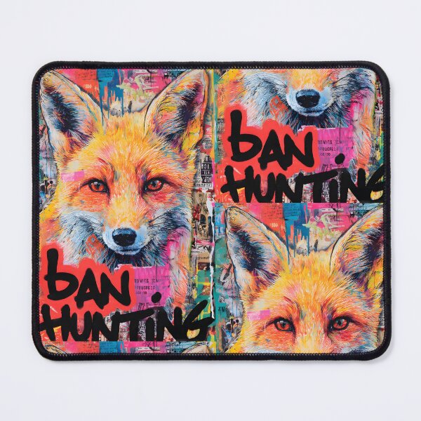 Item preview, Animal Rights Art- Defend Animal Rights with a Vibrant Fox in Bold Street Art Style and Ban Hunting designed and sold by OlfactoART Studio.
