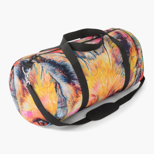 Item preview, Animal Rights Art- Defend Animal Rights with a Vibrant Fox in Bold Street Art Style and Ban Hunting designed and sold by OlfactoART Studio.