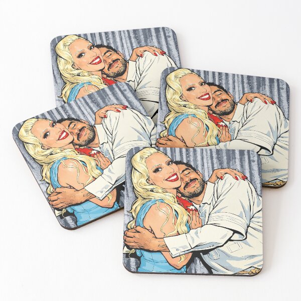 Item preview, Lady Gaga and hugs (fan art) designed and sold by PopCultureAndStuff.