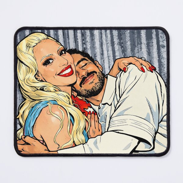 Item preview, Lady Gaga and hugs (fan art) designed and sold by PopCultureAndStuff.