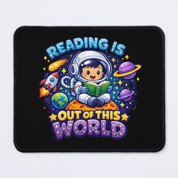 Item preview, Reading is Out of This World designed and sold by NitRes.