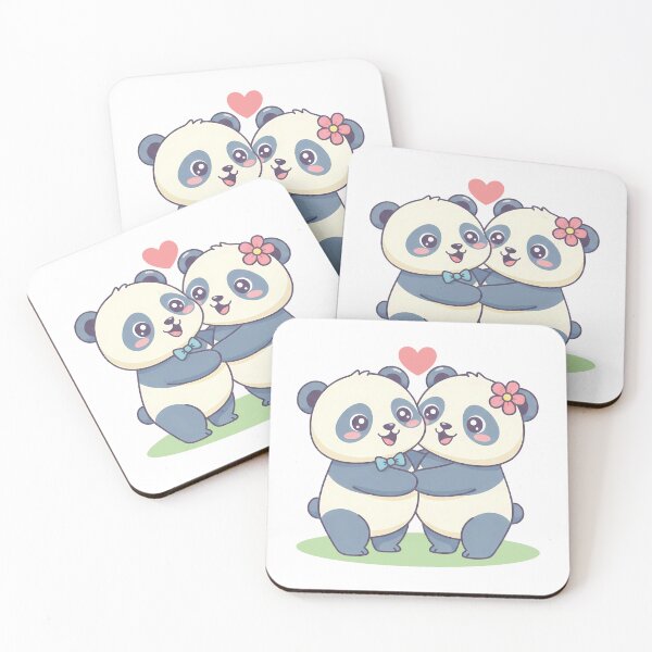 Item preview, A couple of pandas hugging and sharing true love designed and sold by Dizartico.
