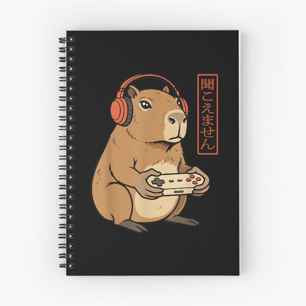 Item preview, Funny Capybara Gamer Art Men Boys Retro Japanese Video Game designed and sold by Boutkimaewab.