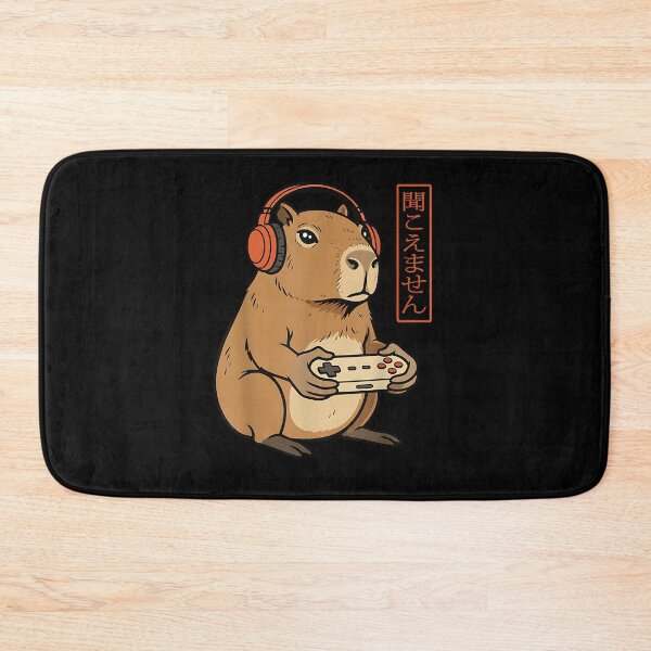 Item preview, Funny Capybara Gamer Art Men Boys Retro Japanese Video Game designed and sold by Boutkimaewab.