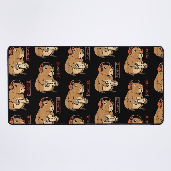 Item preview, Funny Capybara Gamer Art Men Boys Retro Japanese Video Game designed and sold by Boutkimaewab.