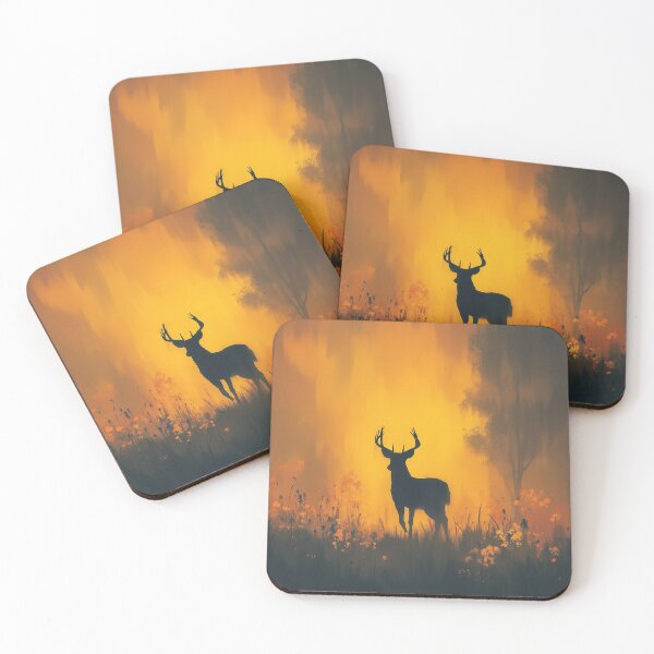 Item preview, Fire Deer designed and sold by Thingstolike.