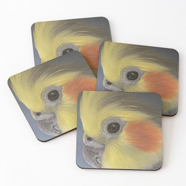 Item preview, Cockatiel Portrait designed and sold by Debra Spence.