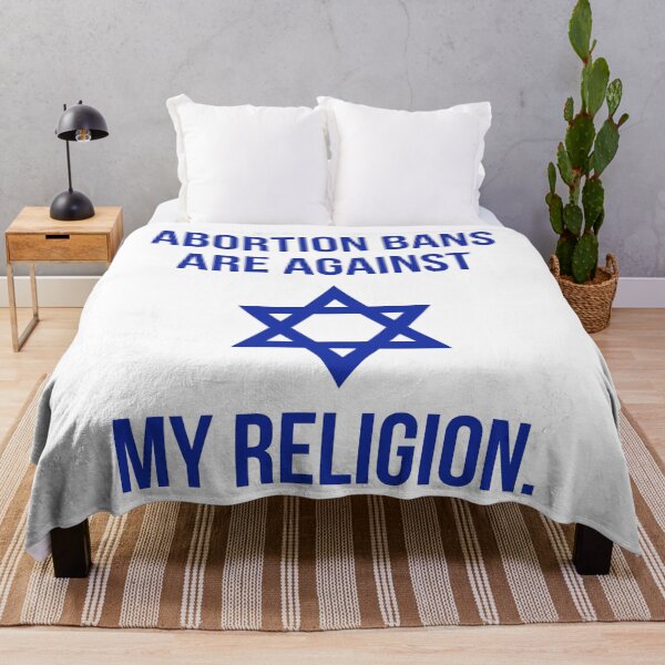 Item preview, Abortion bans are against my religion.  designed and sold by Rachel the Artist .