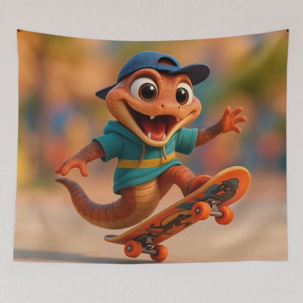 Item preview, Skater Spitting Cobra designed and sold by Sillytoe.