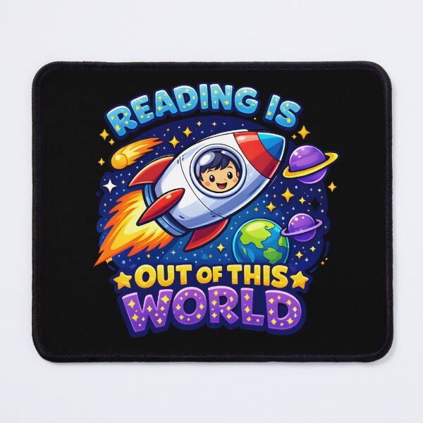 Item preview, Reading is Out of This World designed and sold by NitRes.