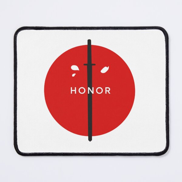 Item preview, Honor Katana Sword Red Moon Samurai Graphic designed and sold by TheOrganizedHaven1.