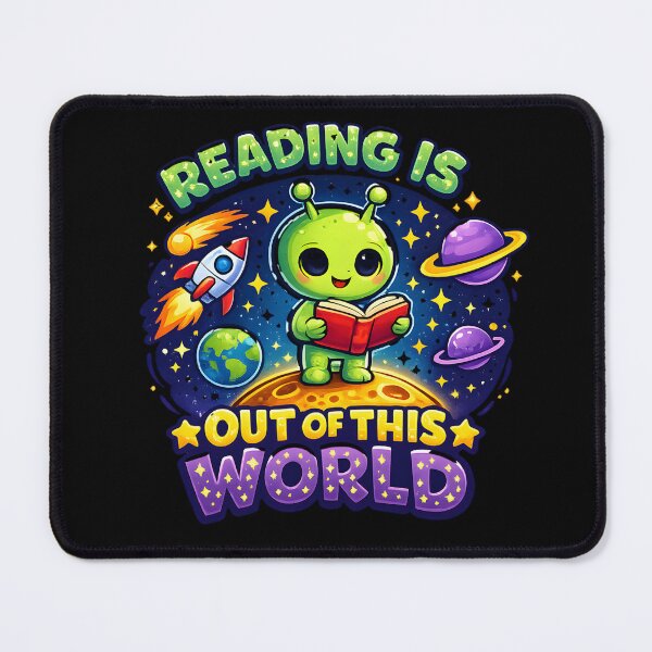 Item preview, Reading is Out of This World designed and sold by NitRes.
