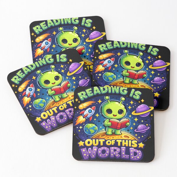 Item preview, Reading is Out of This World designed and sold by NitRes.