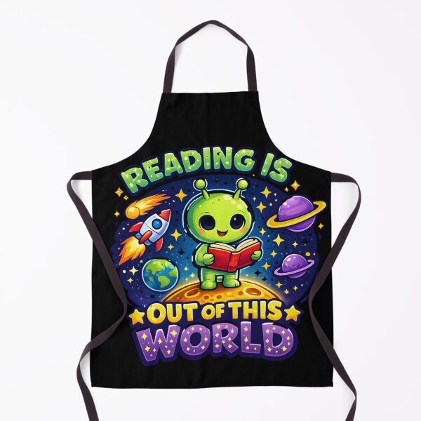 Item preview, Reading is Out of This World designed and sold by NitRes.