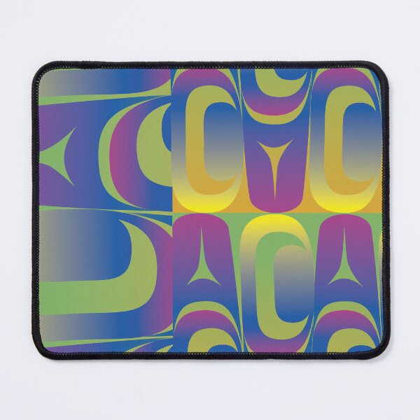 Item preview, Abstract Ovoids Purple-Yellow designed and sold by Lou-ann Neel.