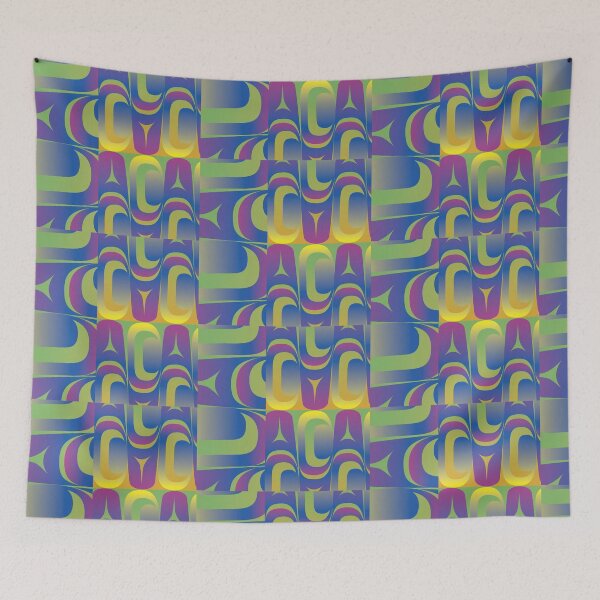 Item preview, Abstract Ovoids Purple-Yellow designed and sold by Lou-ann Neel.