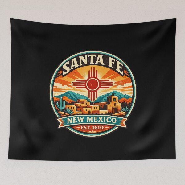 Item preview,  Santa Fe New Mexico  designed and sold by MojaveTradePost.