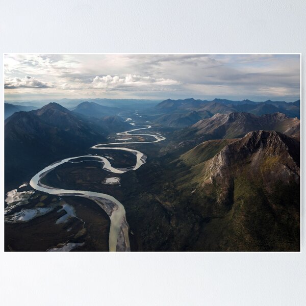 Item preview, Winding River, Alaska designed and sold by AlaskaExtreme.
