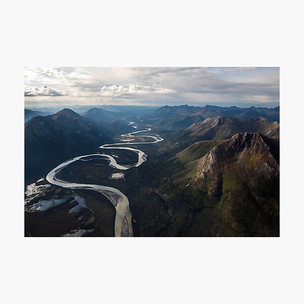 Item preview, Winding River, Alaska designed and sold by AlaskaExtreme.