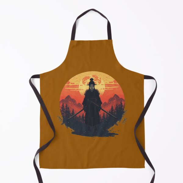 Artikelvorschau, Famale Samurai Warrior Sunset - Onna Bugeisha Japanese Katana warrior Art. entworfen und verkauft von LunaPrintCo.