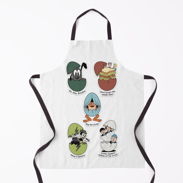 Item preview, 1930s Cartoon Characters Cracked Egg Sticker Pack | Pluto Blondie Bosko Mental Health Tips Easter New 2026 designed and sold by BlackAndBrown.