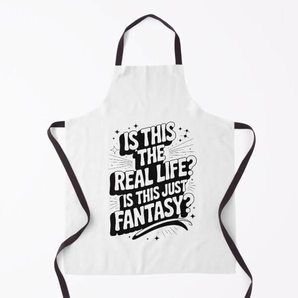 Item preview, Is This Real Life Just Fantasy Bohemian Rhapsody Queen designed and sold by Enea Kelo.