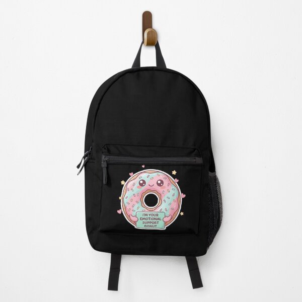 Item preview, Emotional Support Donut – Cute Kawaii Dessert Comfort Snack designed and sold by DavmaxDesign.