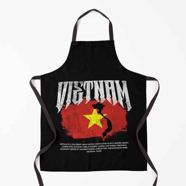 Item preview, Vietnam Flag Map designed and sold by Ruinn Store.