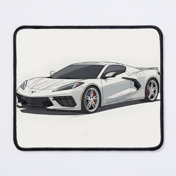 Item preview, Chevrolet Corvette C8 Minimalist Poster Modern Corvette Supercar Art designed and sold by Motorline44.
