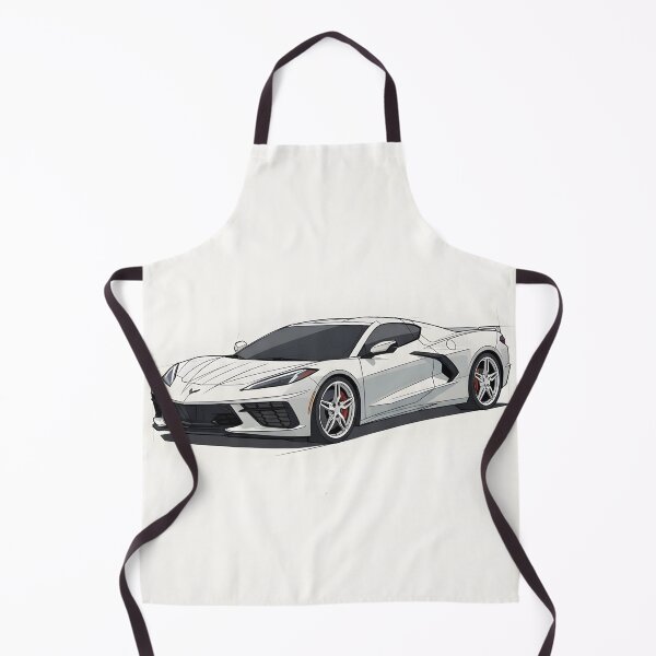 Item preview, Poster Minimalista Chevrolet Corvette C8 Ilustración de Superauto Moderno Arte Automotriz Deportivo designed and sold by Motorline44.