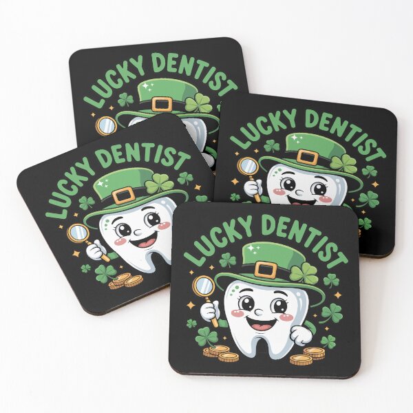 Item preview, Lucky Tooth with Shamrocks designed and sold by jkrphoto.